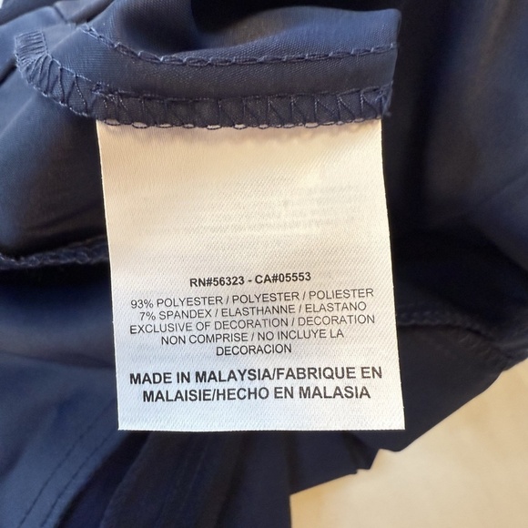 Nike Golf Women Size 6 Blue Straight Pants Dri-Fit UV Stretch 256859-410 NWT $80 - Picture 15 of 16